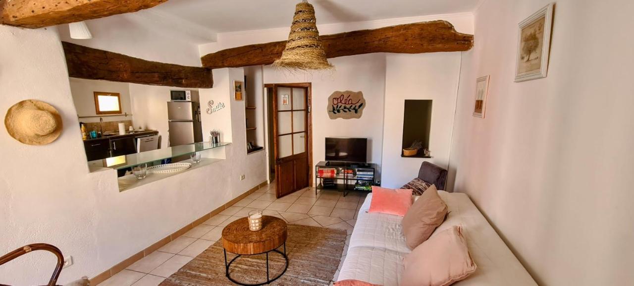 La Terrasse D'Olea, Au Coeur Du Village Бюи-ле-Баронь Экстерьер фото